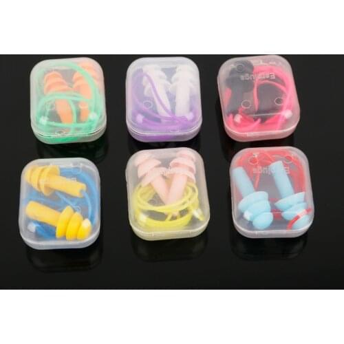 Soft Silicone Ear Plugs Sound Insulation Ear Protection Earplugs Anti Noise Snoring Sleeping Earmuff For Travel Noise Reduction