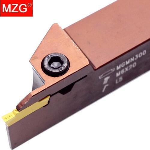 MZG MGEHR Spring Steel Deeper Groove 35 25 18 mm Depth Cutter CNC Lathe External Parting Off MGMN Toolholders Grooving Tools