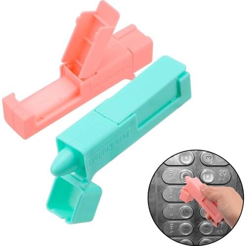 Portable Useful Press Elevator Button Artifact Creative Avoid Contacting Tool Door Opening Disinfection Tool