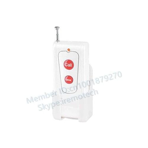 2-button wall wireless calling button , wireless nurse l/waiter /emergency call,wireless calling system