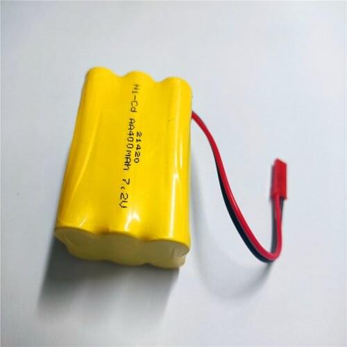 2-Layer/2-Row 7.2V 400mAh Ni-Cd Battery for Huina 1572 Crane Tower/1585 Crane Model RC 1/14 Scale Construction Toy Trucks