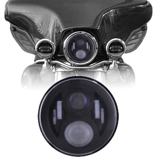 7 Inch 6 Leds Round Headlights For Jeep Wrangler 7" LED Headlamp With H4 High Low For Hummer Toyota Land Rove defender