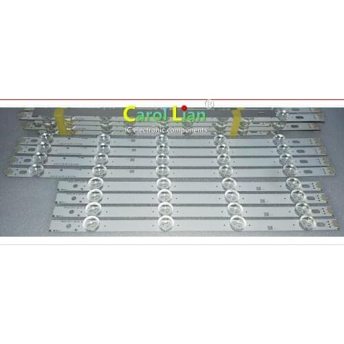 10 jogos/lote nova tira conduzida para lg innotek pola2.0 39 "b tipo pola 2.0 39ln5100 39ln5300 39ln5400 HC390DUN-VCFP1