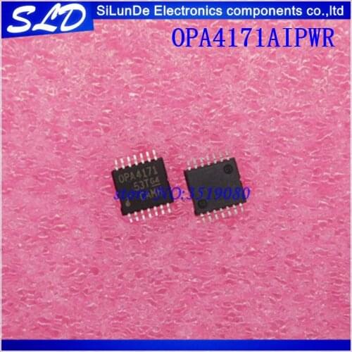 Free Shipping 10pcs/lot OPA4171AIPWR OPA4171AIPW OPA4171 TSSOP-14