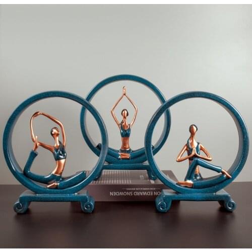 Girl Yoga Decoration Room Personality Crafts American Decoration Decoration Creative Practical Wedding Gifts Send girlfriends