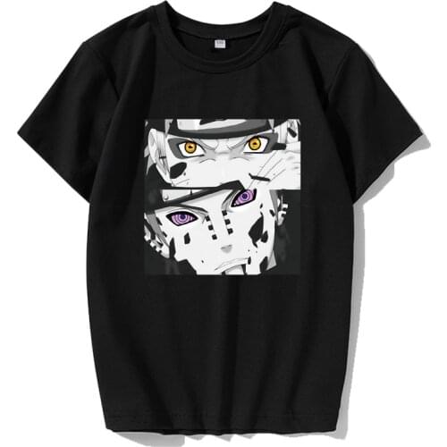 T-Shirt Ninja Animation women men Short Sleeve Cool Fashion Summer teenagers Street adult Clothing Top size S-4XL t shirt