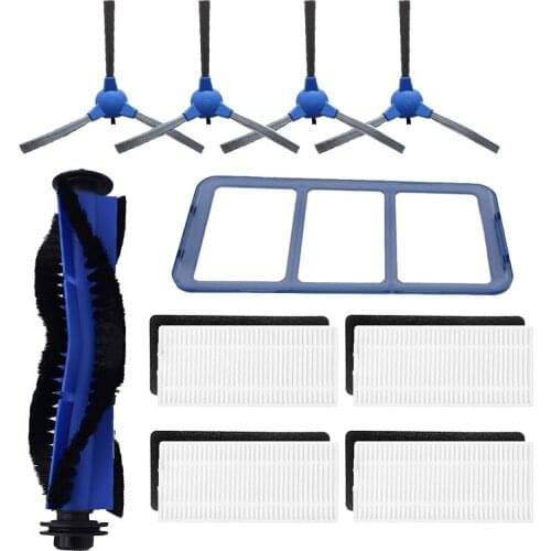 Hepa filter Side Brush Main Brush Primary Filter Replacement Kit for Eufy 11S RoboVac 30 Eufy 30C 15C Robot Vacuum Cleaner Parts