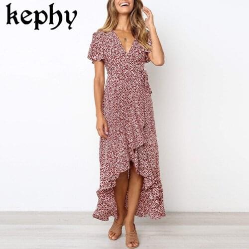 Летние платья с принтом Kephy China At AliExpress