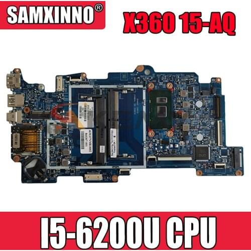 For HP Envy X360 15-AQ M6-AQ Laptop Motherboard SR2EY I5-6200U CPU 856279-601 856279-001 448.07N07.002N