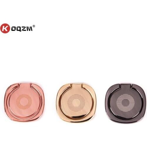 Metal Ultra Thin Phone Holder Universal Mobile Phone Finger Ring Holder Flexible Phone Stand for Samsung Smartphone Tablet