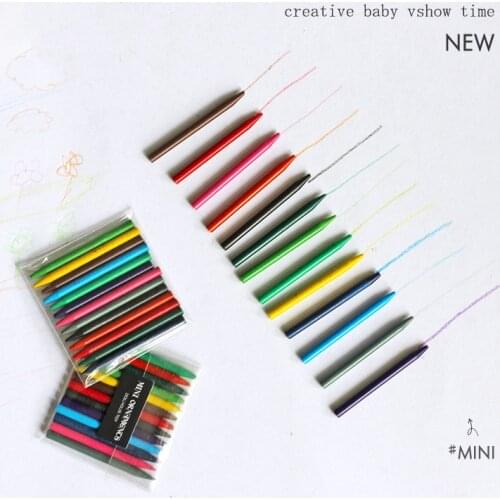 Miniature Creative Scene Model Ob11 Dollhouse Accessories 13-Color Mini Crayon