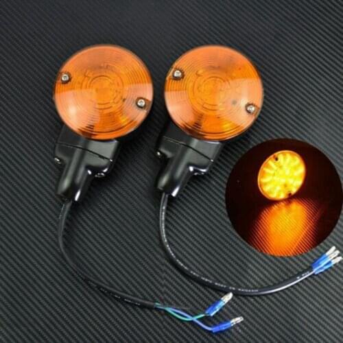 Motorcycle Parts Front Flat Turn Signal Light for Touring Electra Tour Glides FLSTC Heritage 1986