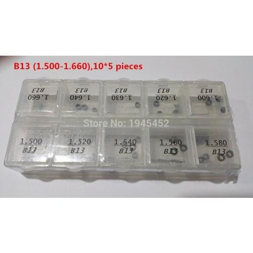 New arrival! B13 diesel common rail injector adjusting shims or gasket or o-ring set