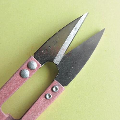 Shear spring yarn thread scissors small scissors DIY tool length 10.7cm