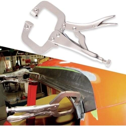 NS Modify 1Pcs Face Clamp Heavy Duty Durable Steel 6 Inch Portative Wood Clamp C-Pliers Wrench For Repairing Wood Clamping