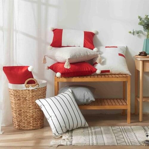 Christmas Cushion Cover Nordic Pillow Cover 45x45cm Luxury Velvet Decorative Pillows for Sofa Home Decor Pillow Case