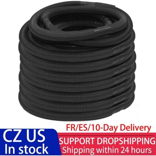 Swimming Pool Hose Drainpipe Water Hose with 32 mm Diameter and Total Length 6.3m UV and Chlorine Water Resistant
