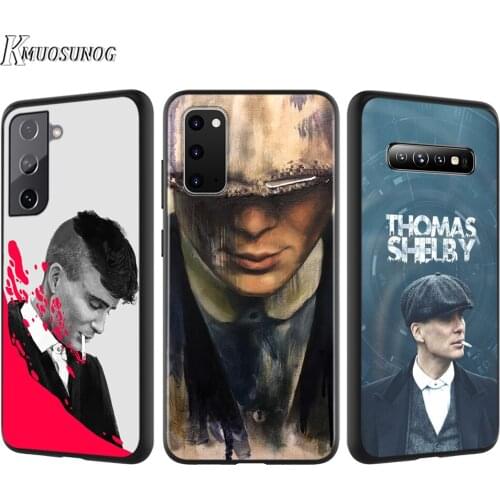 Silicone Cover Cool Peaky Blinders For Samsung Galaxy S21 S20 FE Ultra S10 S10E Lite S9 S8 S7 Edge Plus Phone Case