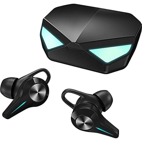 TWS Bluetooth 5.0 Earphones 350mAh Charging Box Wireless Headphone HiFi Earbuds 2 Modes Gaming Headsets With Microphone For Game