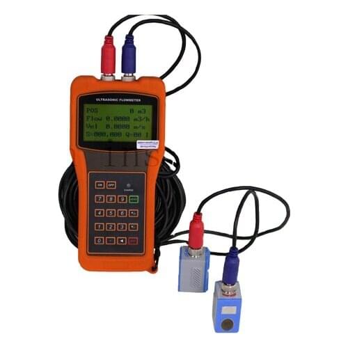 UFM-200H battery operated flow meter ultrasonic digital water flow sensor handheld flowmeter