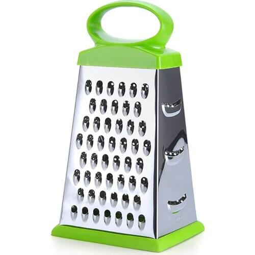 High-Quality Kitchenware Stainless Steel Simple Four-Sided Grater Vegetable Peeling Fast Grater Kitchen Accessories