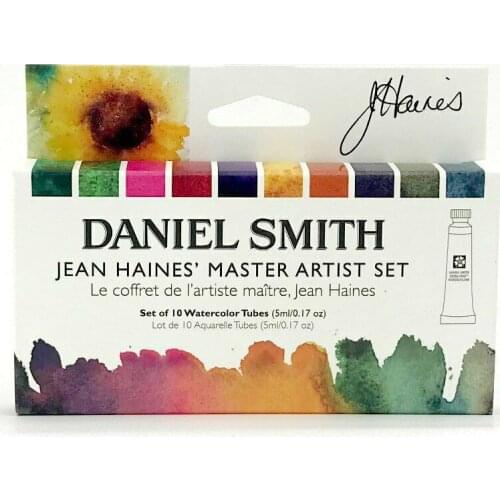 10 Colors Original Usa DANIEL SMITH Jean Haines Master Artist Watercolor Paint Set,water Color Pigments ,artist Supplies