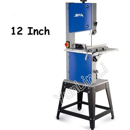 12 Inch Woodworking Band Saw Household Work Table Cutter Solid Wood Woodworking Machinery Wire Saw MJ12