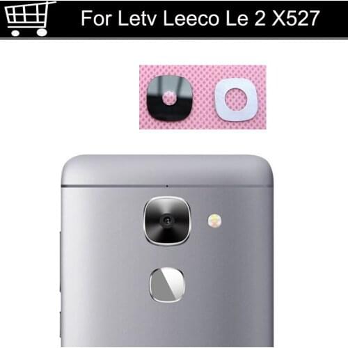 2pcs 100% original and new back rear camera lens glass cover for Letv Leeco Le 2 X527 X 527