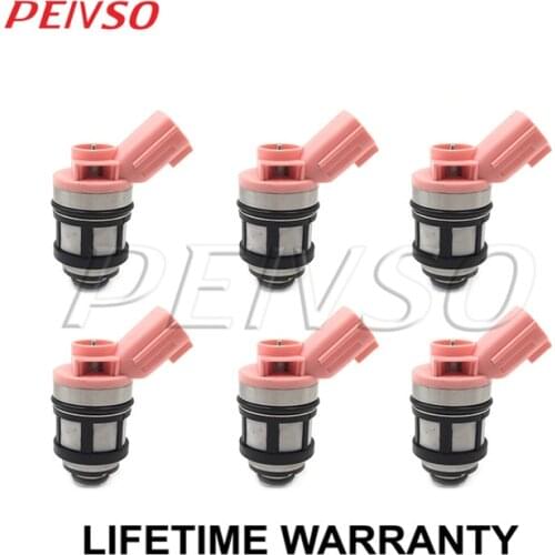 6x JS23-4 16600-9S200 16600-1B000 fuel injector for INFINITI QX4 3.3L V6 1997~2001
