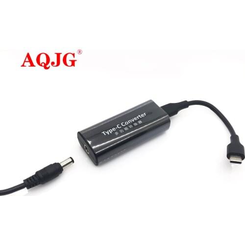 Dc Power Adapter Connector Converter 5.5*2.1mm Female to USB Type C Jack Converter for Lenovo Dell Hp Asus Laptop Charger 45W