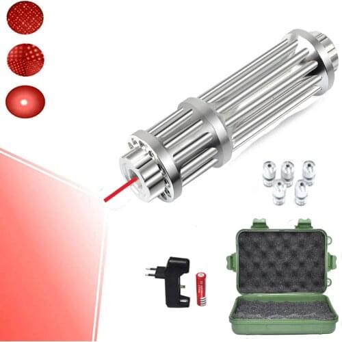 B017 Red Green laser pointer Hunting High Power 10000m 532nm Continuous Line 500 to1000 meters Burning Red Laser pen
