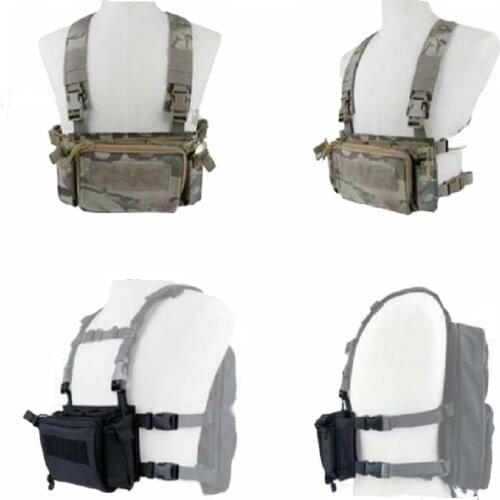 Quick Release Hunting Vest Chest Rig can fit for Tactical Vest Backpack