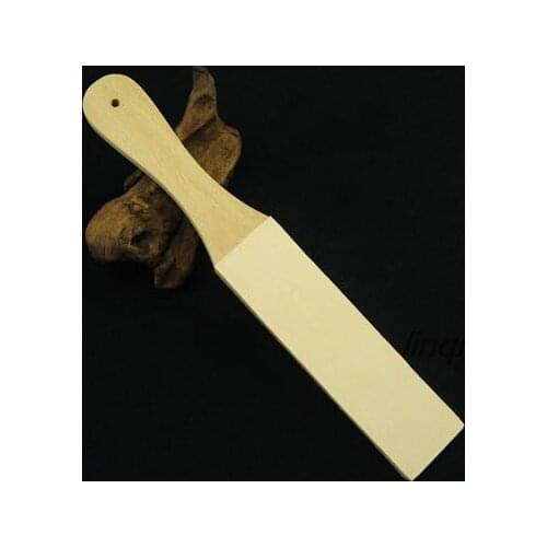 Double-sided shovel board / sharpening board Grinding and polishing Deburring leather tool can be used alone with abrasive paste