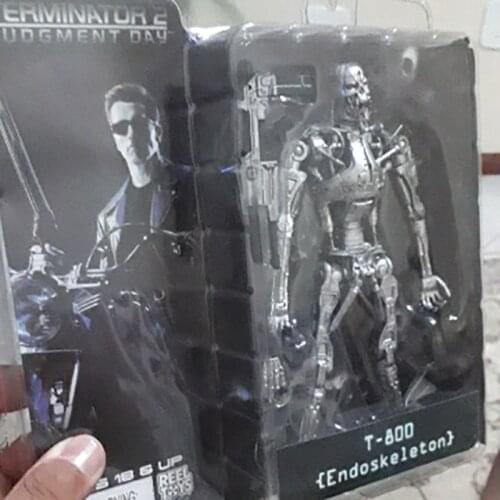 Endoskeleton Figure NECA The Terminator Figure T-800 T-1000 Endoskeleton Action Figures Collectible Model Toy