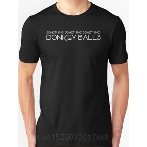 Men Short sleeve tshirt The Expanse Donkey Balls White Clean Unisex T Shirt Women t-shirt