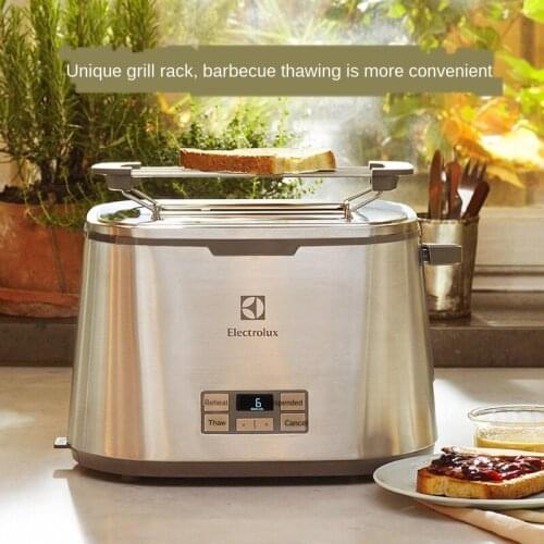 High Definition LCD display multi-function toaster toast with detachable slag collector