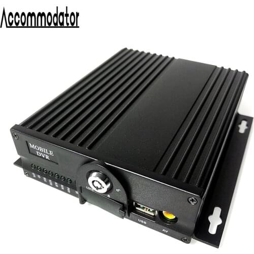 4 Channel 3G Mobile DVR with GPS/G-sensor Dual SD Card