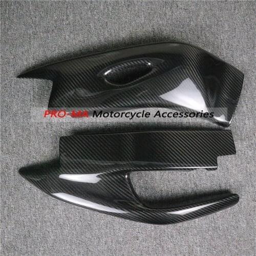 Motorcycle Swingarm Covers in Carbon Fiber For Honda CBR1000RR 2017 2018 2019 2020 Twill glossy weave