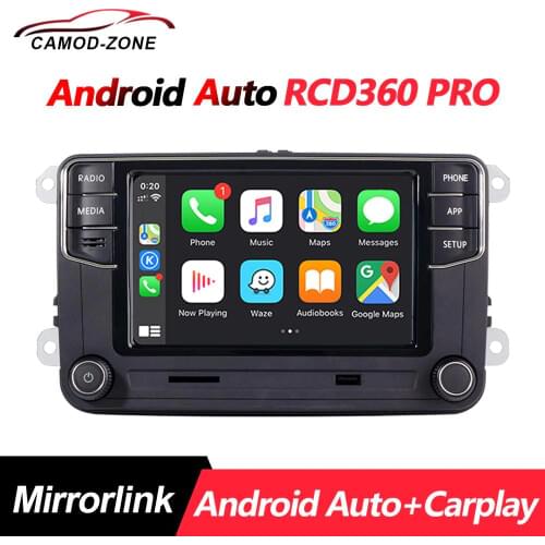 NEW RCD330 187B MIB Radio RCD360 PRO NONAME Android Auto Carplay For VW Golf 5 6 Jetta MK5 MK6 Tiguan CC Polo Passat 6RD035187B