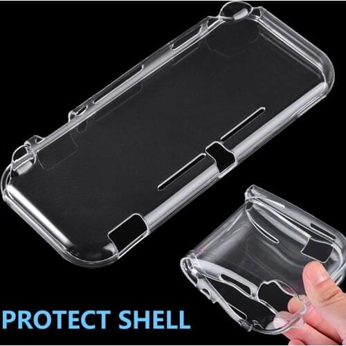 Fit For Nintendo Switch Lite Protection PC Shockproof Clear Case Soft Silicone Transparent Clear Cover for Nintendo Switch Lite