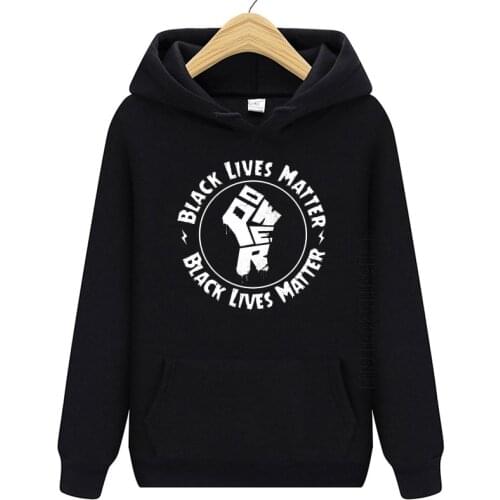Black Lives Matter Pullover Lovely Kawaii Mens Student Hoodie Pullovers Long Sleeves Harajuku Daily Womens Hooded Tops