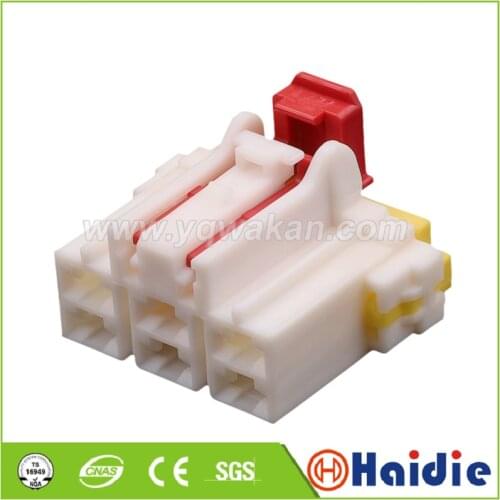 Free shipping 2sets 6pin auto cable housing plug MG 650887 electric wiring harness plug connector MG650887