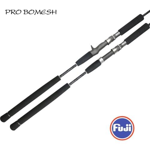 Pro Bomesh Fuji DPS 18# TCS 18# EVA Handle Kit DIY Boat Fishing Rod Jigging Fishing Rod Component Pole Accessory Repair