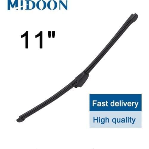 MIDOON Wiper 11" Rear Wiper Blade For Seat Leon MK2 2009 2010 2011 2012 Windshield Windscreen Rear Window