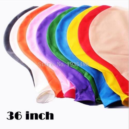High Quality 10pcs.36''10Colors Ballon Helium Inflable Giant Latex Big Balloons For Wedding Birthday Christmas Event Decoration