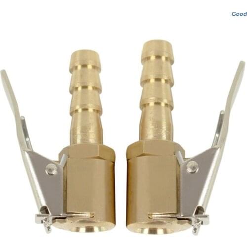 1pcs Auto Air Pump Chuck Clip Car Tyre Tire Inflator Valve Connector Car Accessories 6mm 8mm Clamp