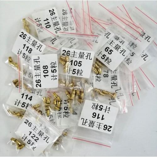 10pcs for Keihin carburetor CVK PE PZ main injectors Nozzle CB CG GY6 motorcycle engine Main nozzle