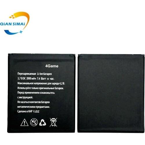 QiAN SiMAi 2000mAh New High Quality 4Game battery For EXPLAY 4Game Mobile phone in stock fress shipping +track code