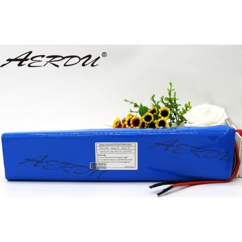 AERDU 36V 10S4P 10Ah 42V 18650 Strip lithium ion battery pack For ebike electric car bicycle motor scooter with 20A BMS 600Watt