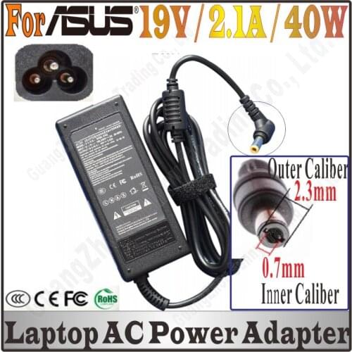 DHL Ship High Quality AC Power Laptop Charger For asus EEE PC 1011PX 1015PW 1015PX 1015PEB PC 1005HAB 1005 1005HA 1005PE 1201AC